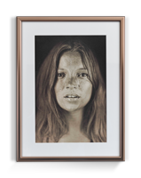 Upload your picture and create a Portrait Framed Print